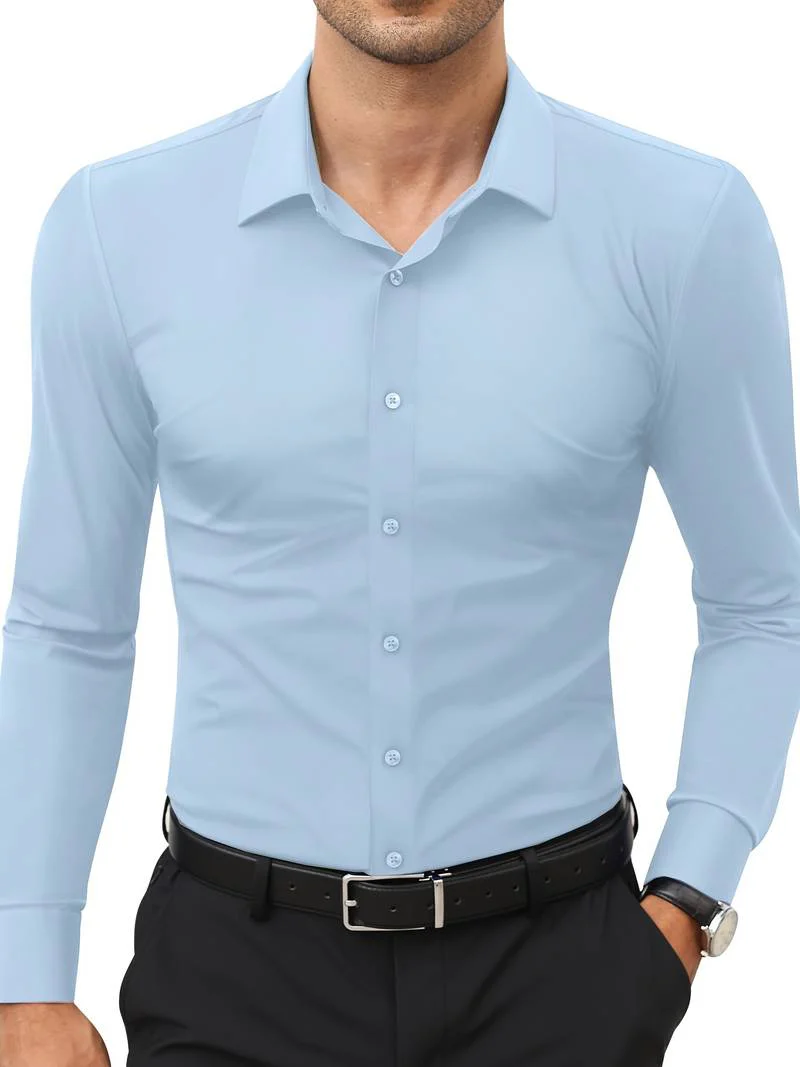 Duncan® | Long-Sleeved Shirt With Buttons For Men - Image 50