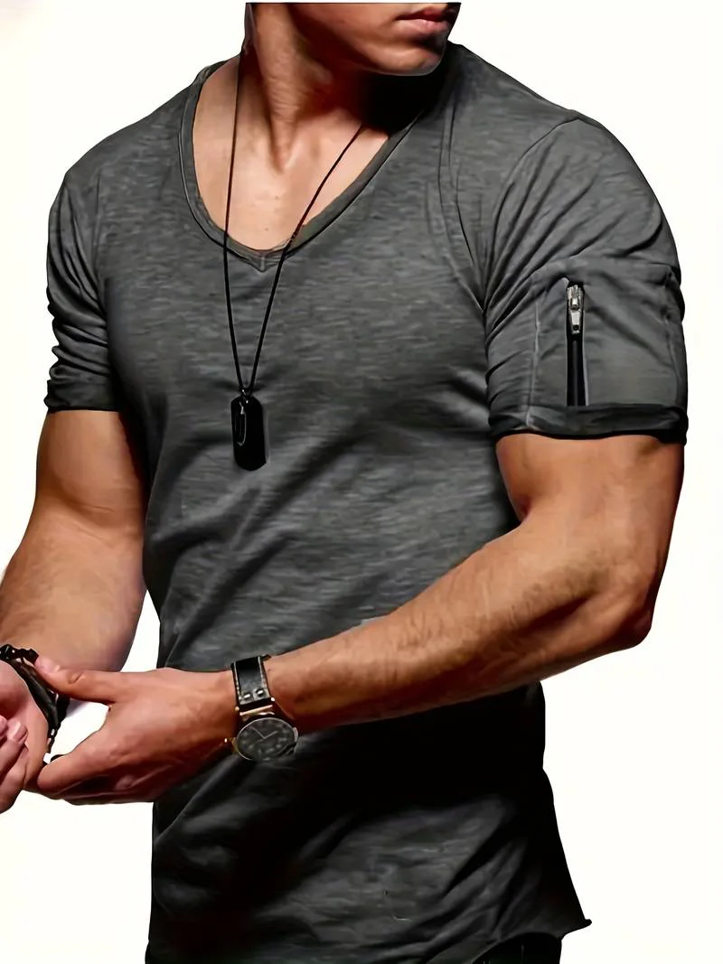 Dylan® | Casual, Trendy V-Neck Shirt For Men - Image 31