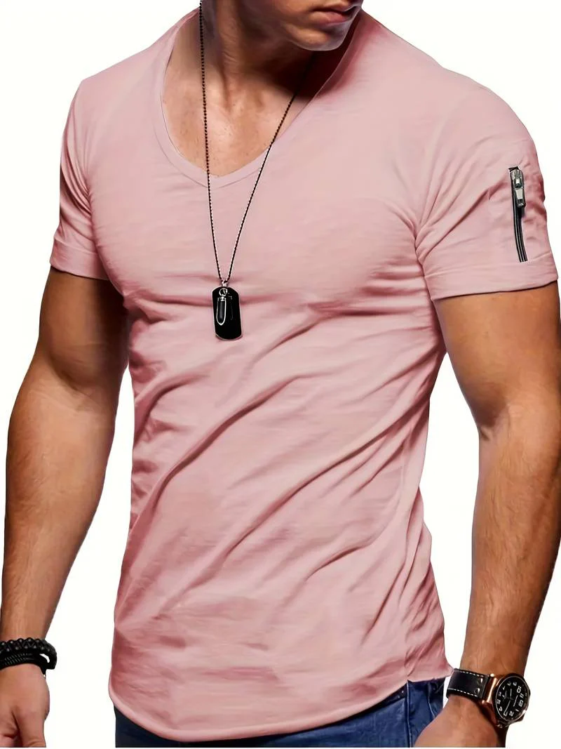 Dylan® | Casual, Trendy V-Neck Shirt For Men - Image 34