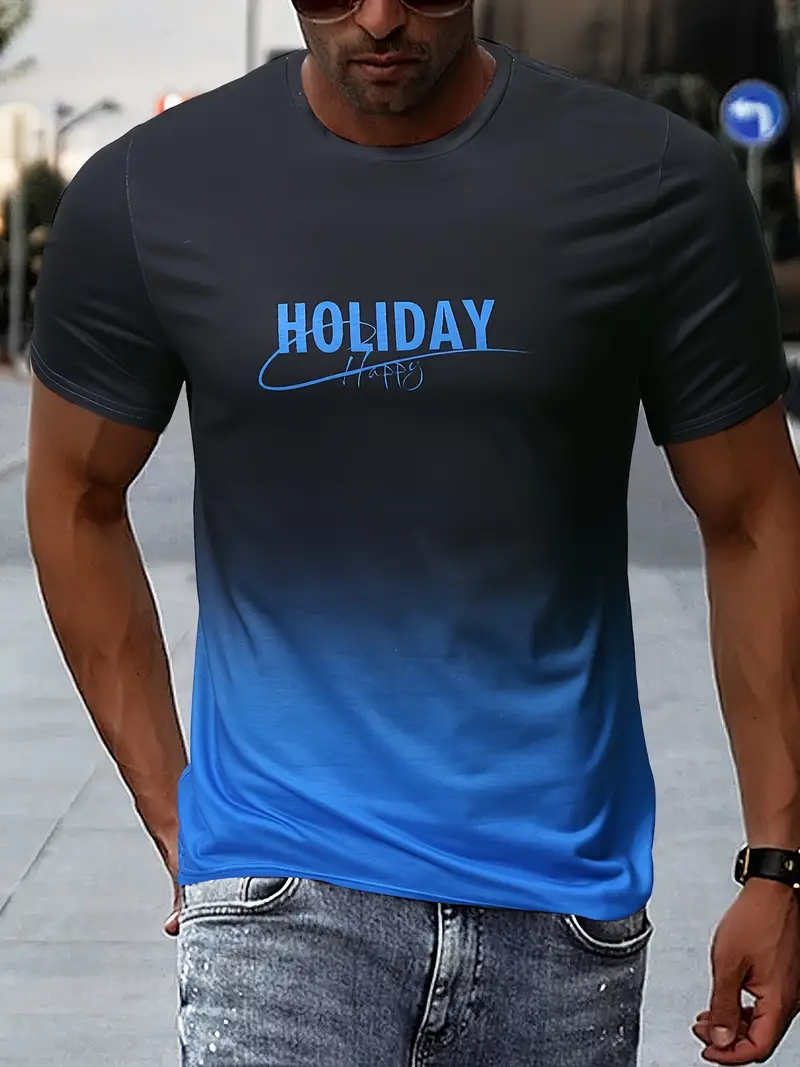 Edgar® | Comfortable T-Shirt With Gradient Graphics For Men - Image 31