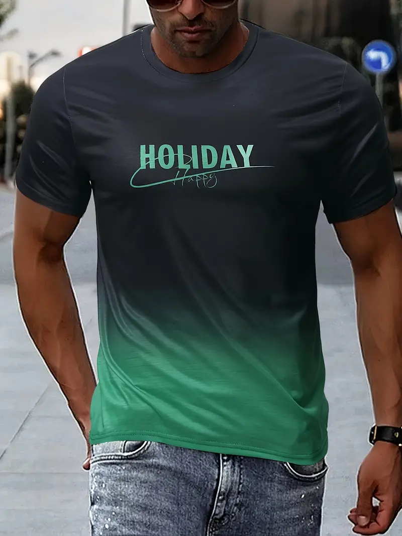 Edgar® | Comfortable T-Shirt With Gradient Graphics For Men - Image 34