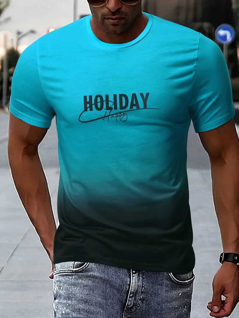 Edgar® | Comfortable T-Shirt With Gradient Graphics For Men - Image 38
