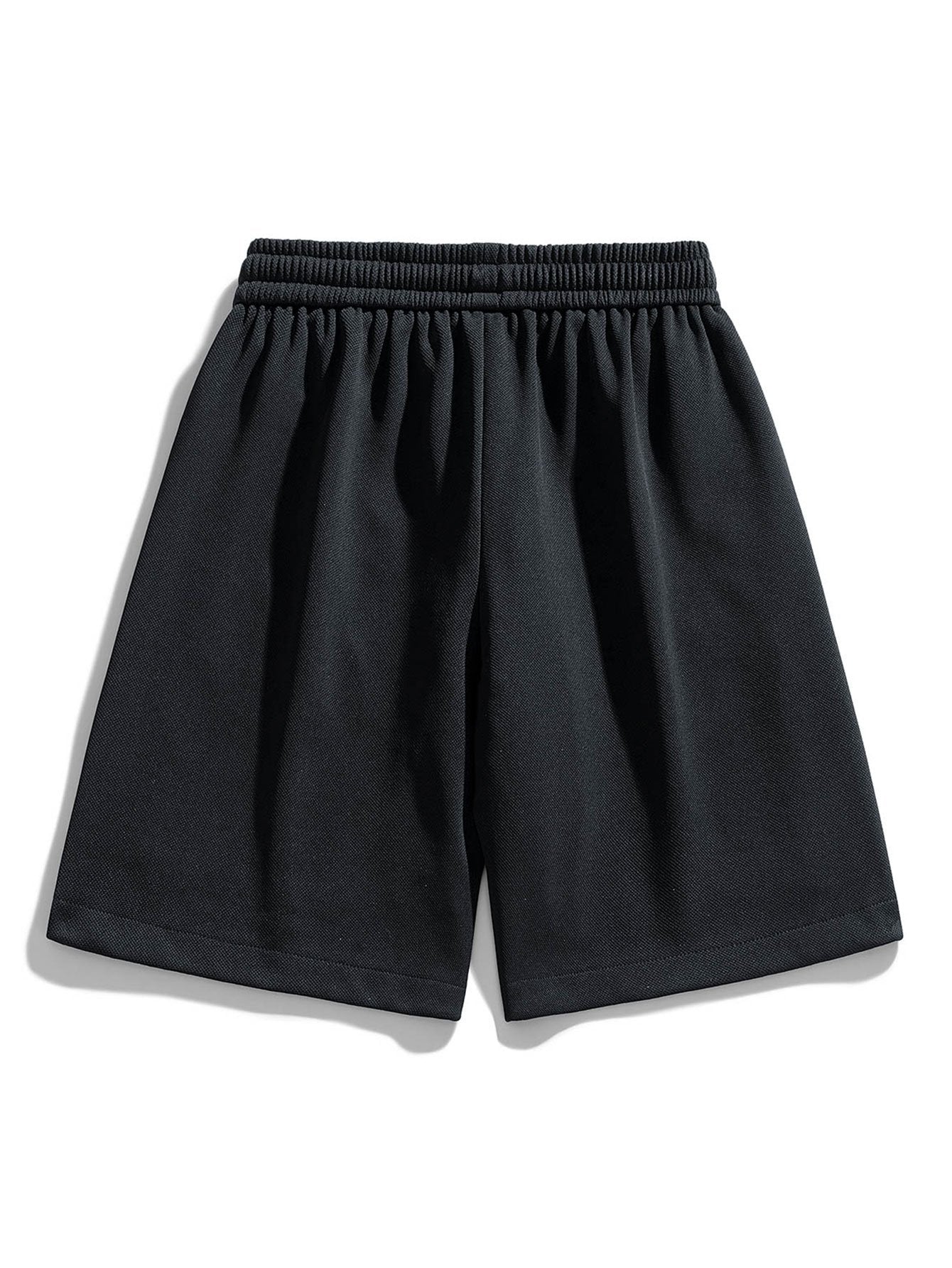 Edgar | Basic Textured Drawstring Shorts - Image 17