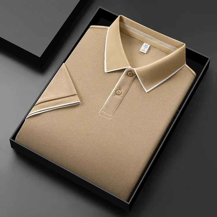 Edgardo® | Slim Luxury Polo Shirt - Image 3