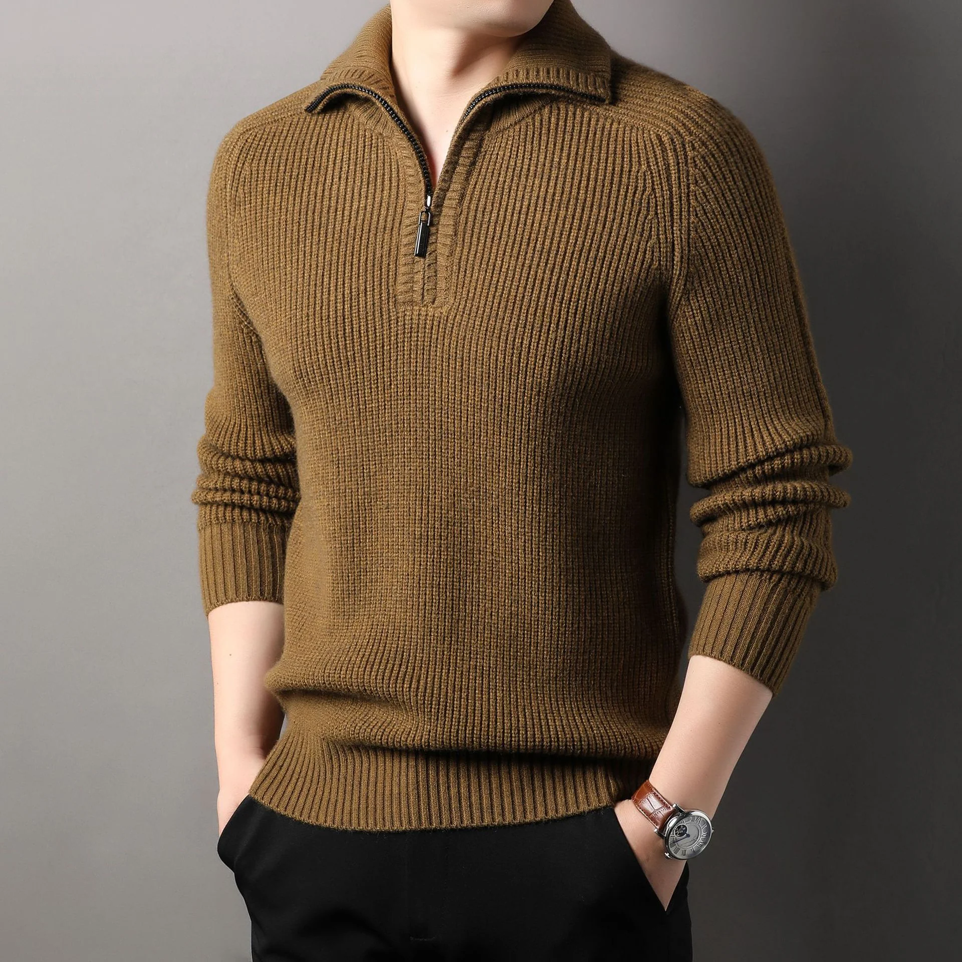 Eduardo® | Quarter-Zip Sweater - Image 2