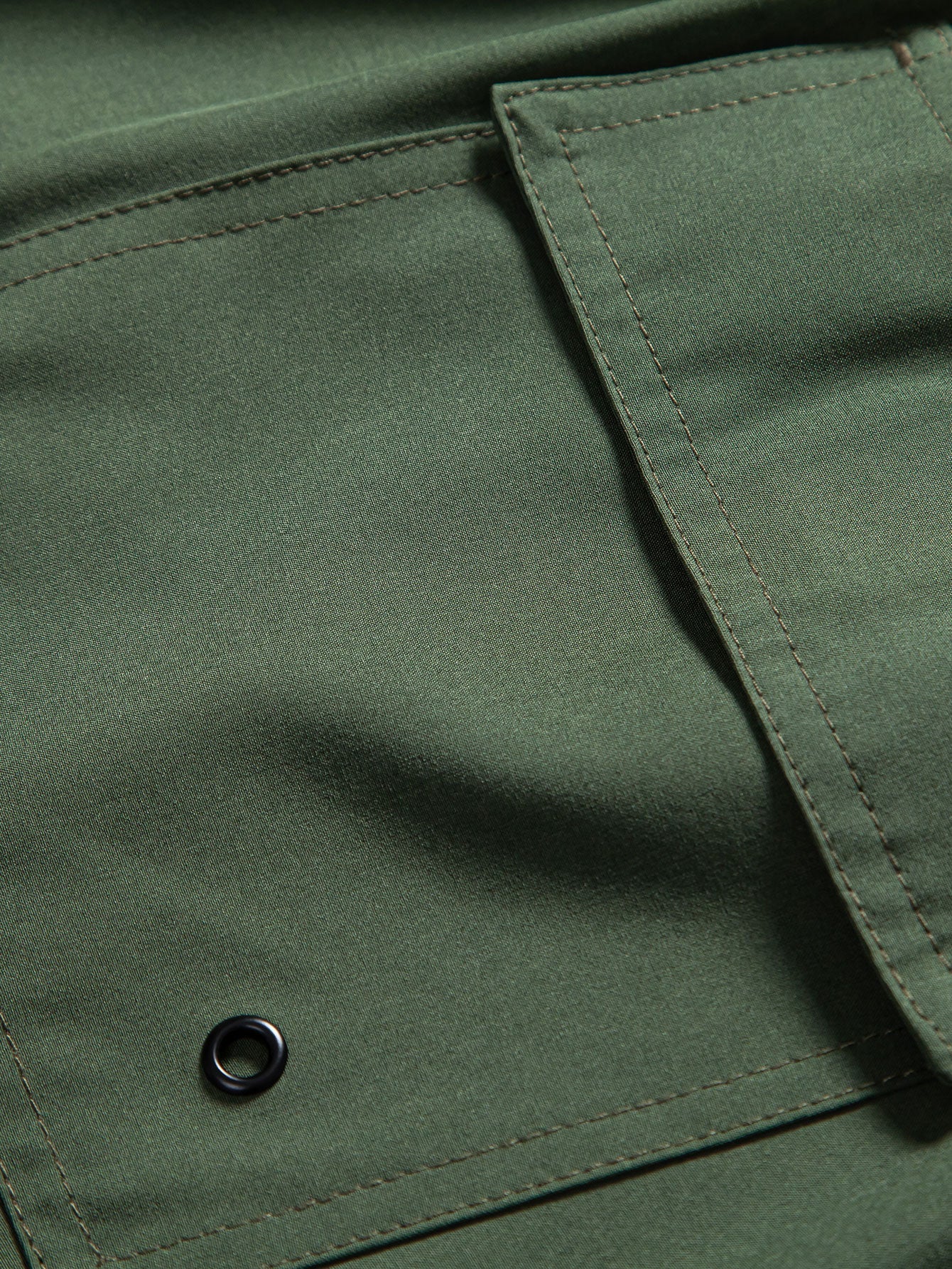 Edward® | Palm Tree Color Block Print Button Up Shirt & Swim Shorts - Image 11