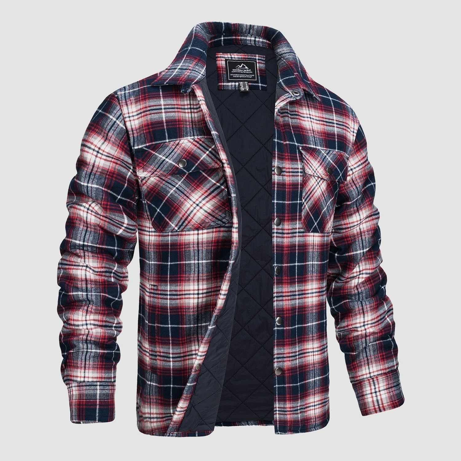 Edward® | Versatile design checked bomber jacket - Image 16