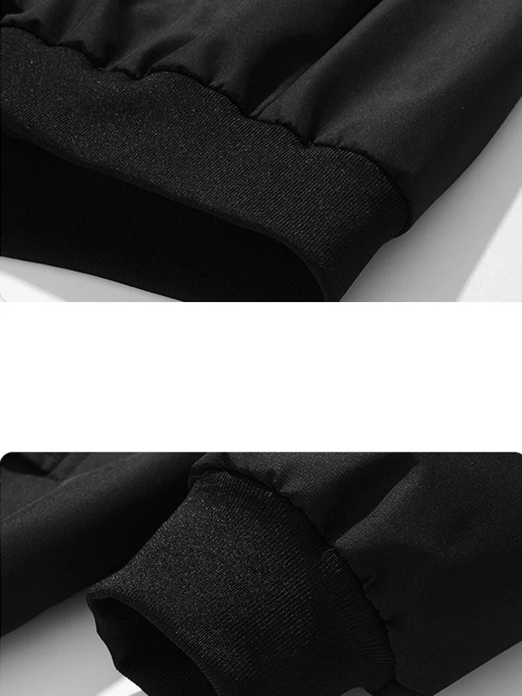 Efraín® | Relax Fit Contrast Corduroy Bomber Jacket With Detachable Hood - Image 8