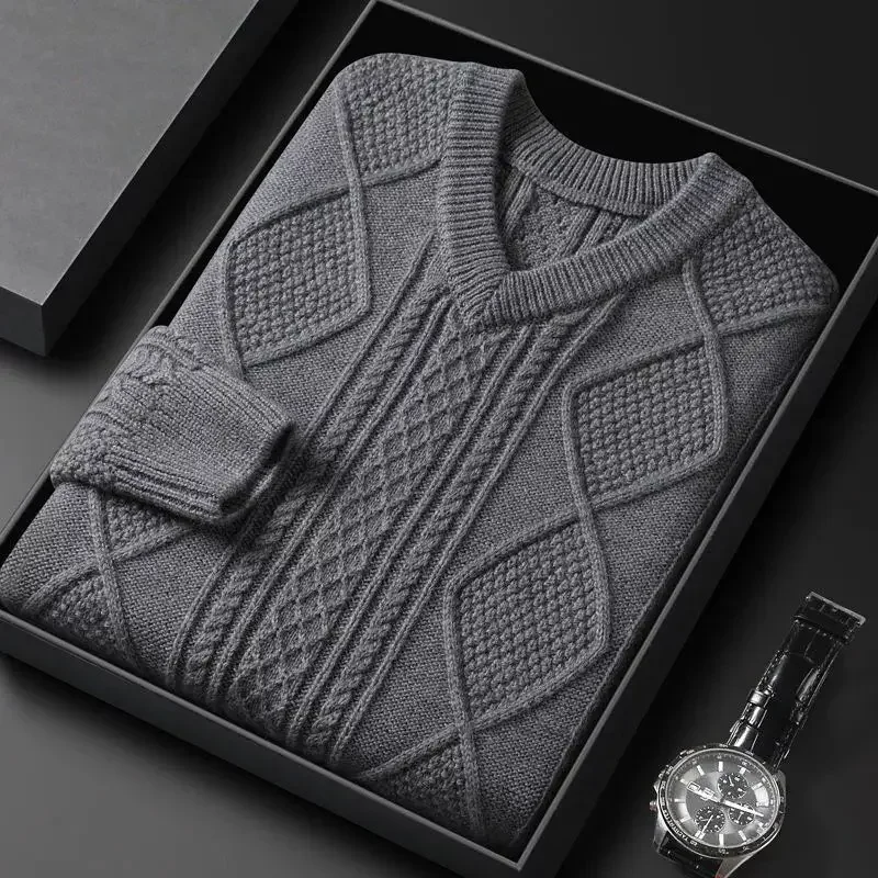 Eleazar® | Luxury Jacquard Sweater For Men - Image 3