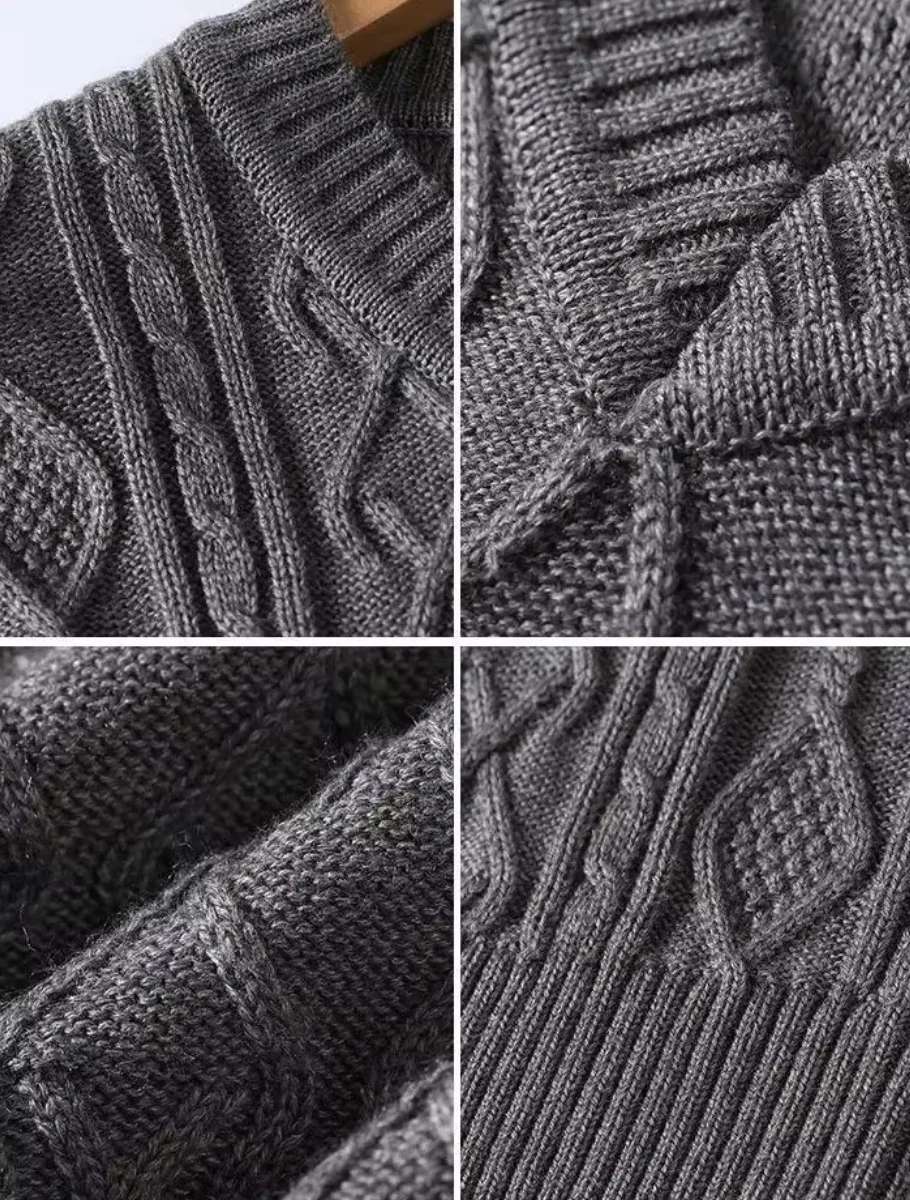 Eleazar® | Luxury Jacquard Sweater For Men - Image 8