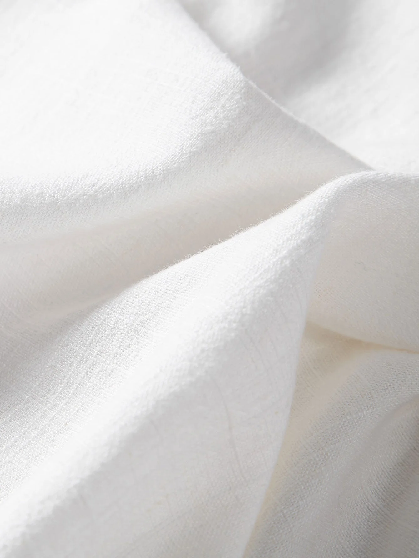 Eli® | Short Sleeve V Neck Linen Rayon Blend Shirt & Wrinkle Textured Straight Leg Pants - Image 17