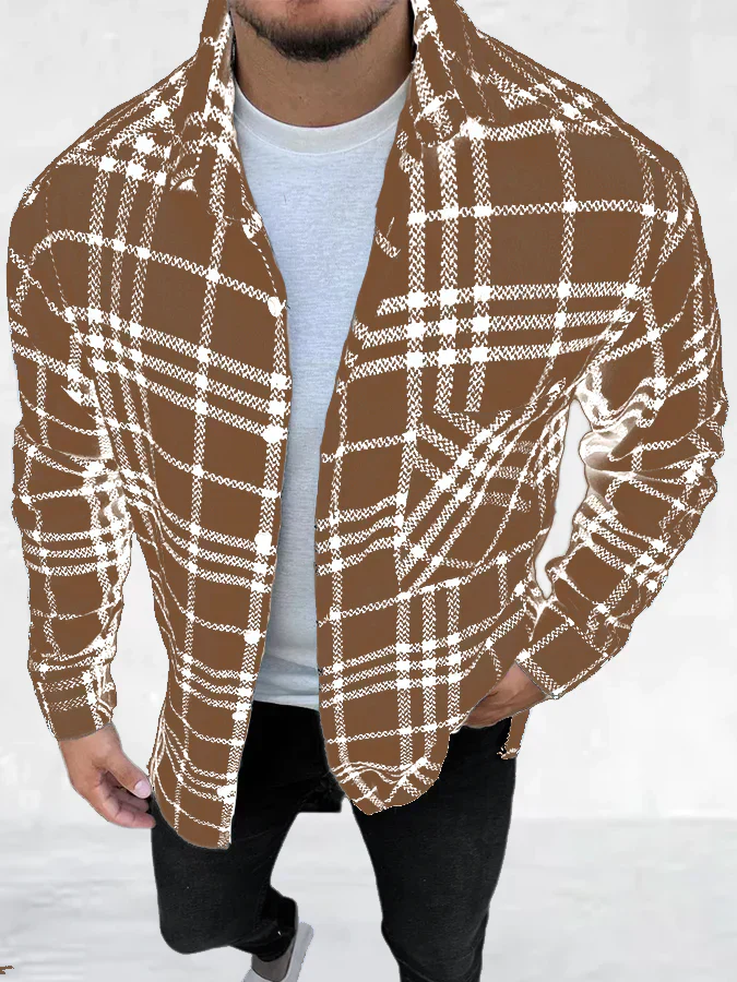 Elian® | Elegant Checked Shirt - Image 5