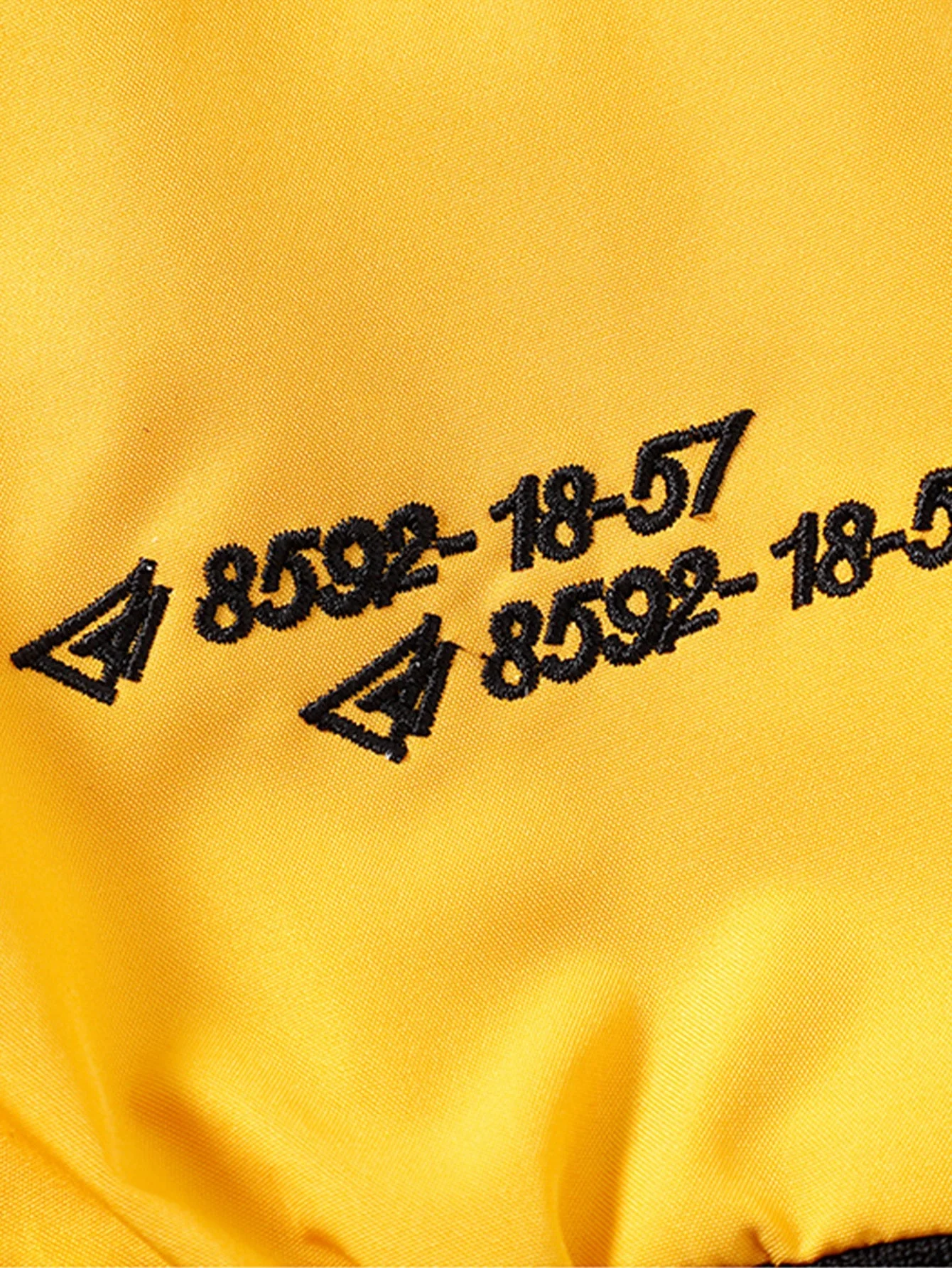 Eliseo® | Relax Fit Contrast Embroidery Baseball Jacket - Image 7