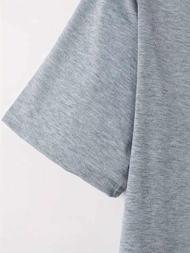 Ellis® | Solid, Casual V-Neck T-Shirt For Men - Image 27