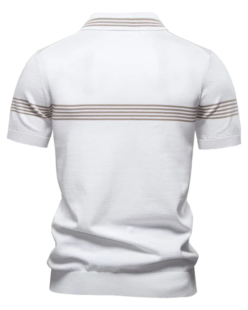 Emiliano | Polo Shirt with Stripes - Image 4