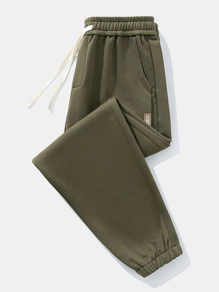 Emilio® | Drawstring Cotton Jogging Pants - Image 11
