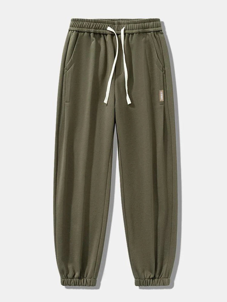 Emilio® | Drawstring Cotton Jogging Pants - Image 13