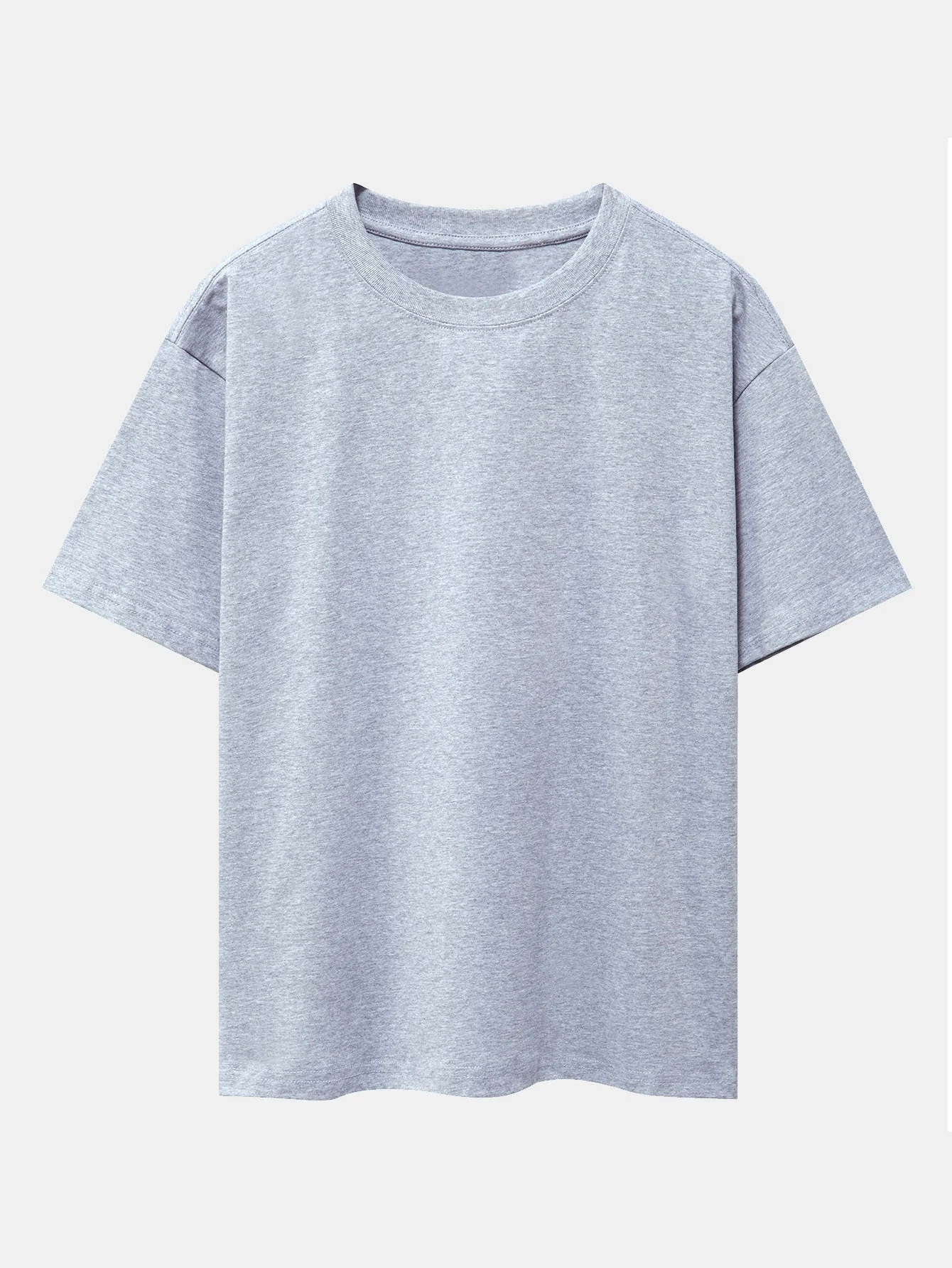 Eneas® | Basic Heavy Weight Drop Shoulder Oversize T-Shirt - Image 13