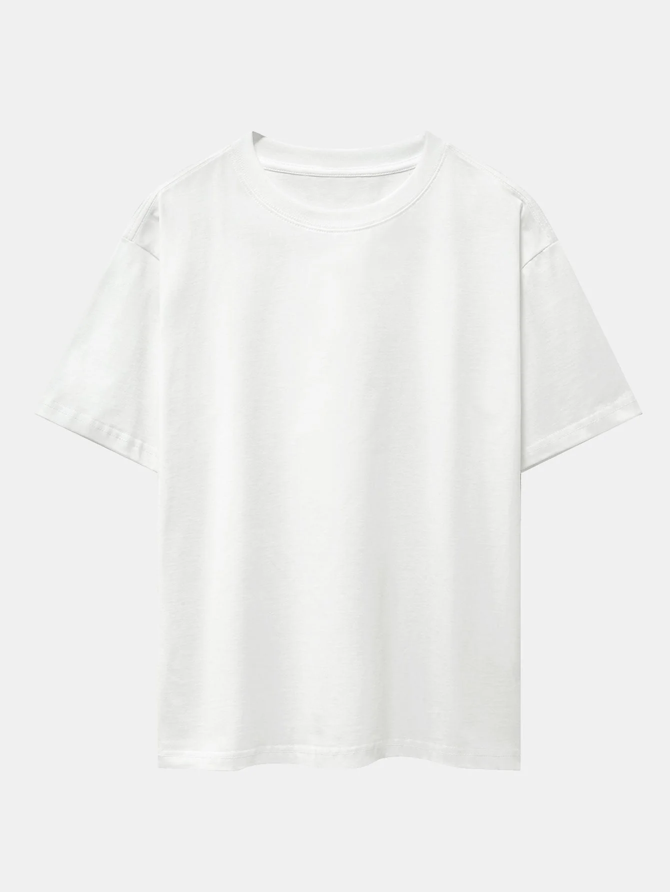 Eneas® | Basic Heavy Weight Drop Shoulder Oversize T-Shirt - Image 3