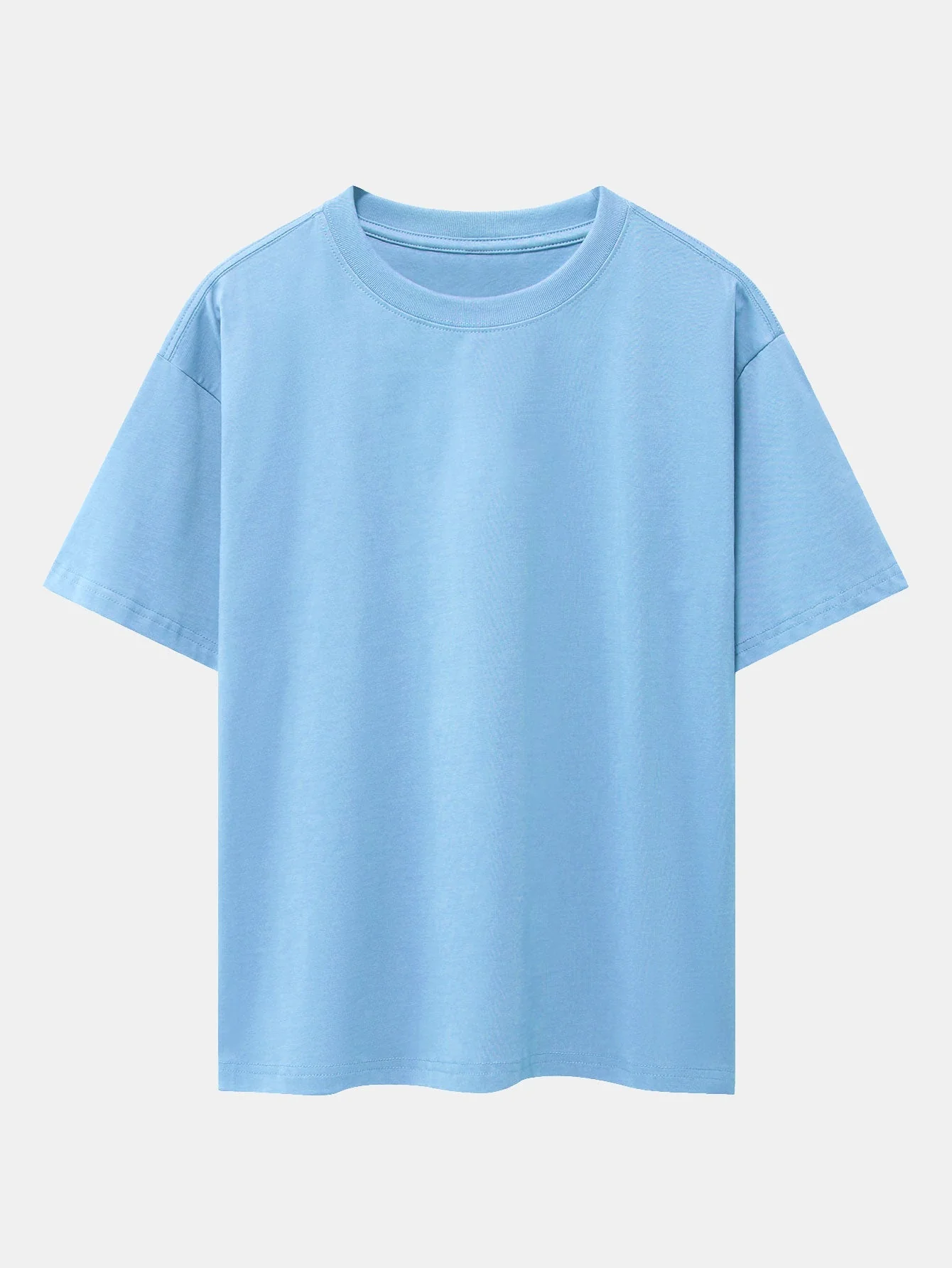 Eneas® | Basic Heavy Weight Drop Shoulder Oversize T-Shirt - Image 9
