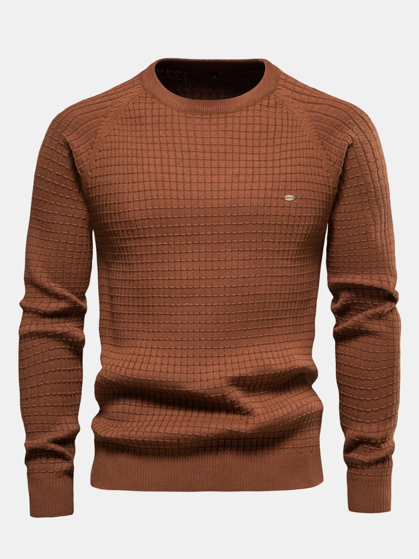 Eneas® | Waffle Texture Sweater - Image 7