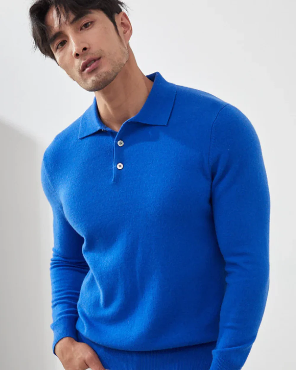 Enzo | Ponza Cashmere Polo Sweater - Image 12