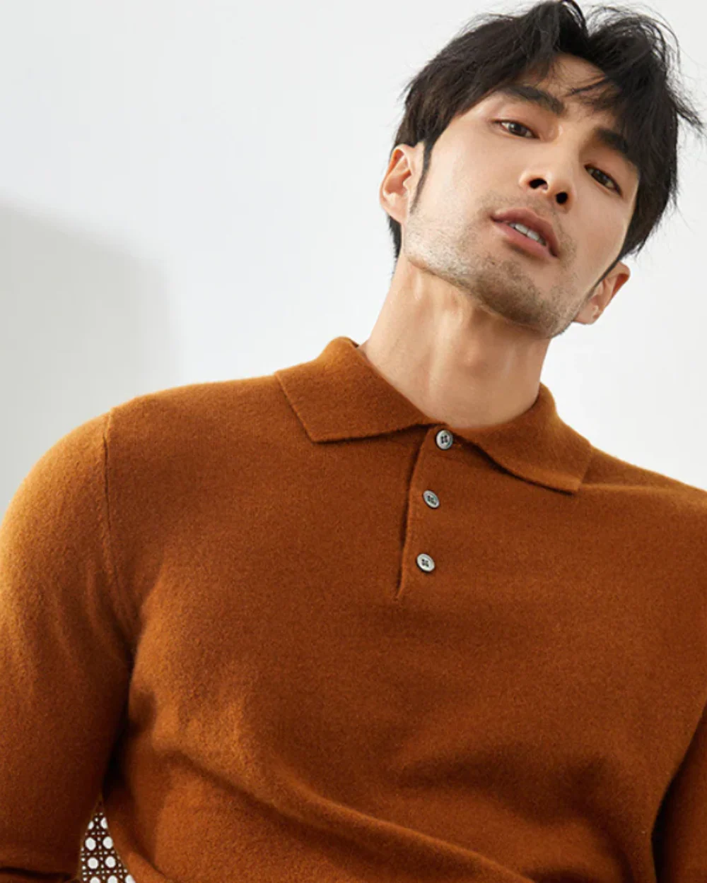 Enzo | Ponza Cashmere Polo Sweater - Image 9