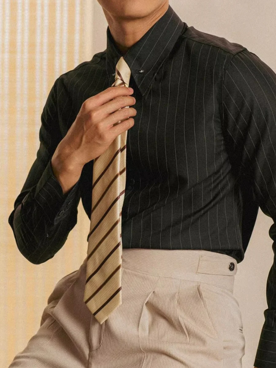 Ephraim® | Italian-Inspired Striped Shirt - Image 4