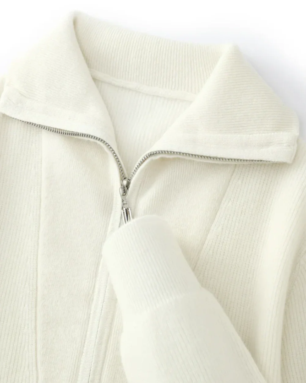 Erik | Portofino Cashmere Half Zip Sweater - Image 4