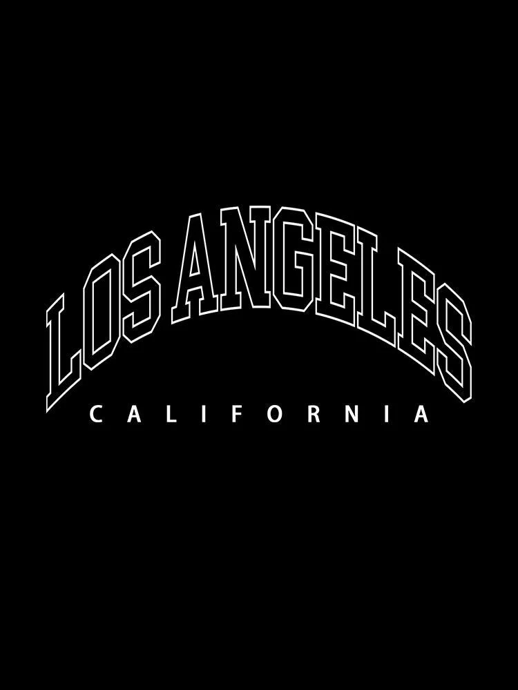 Ernie | Los Angeles Letter Graphic Hoodies - Image 2