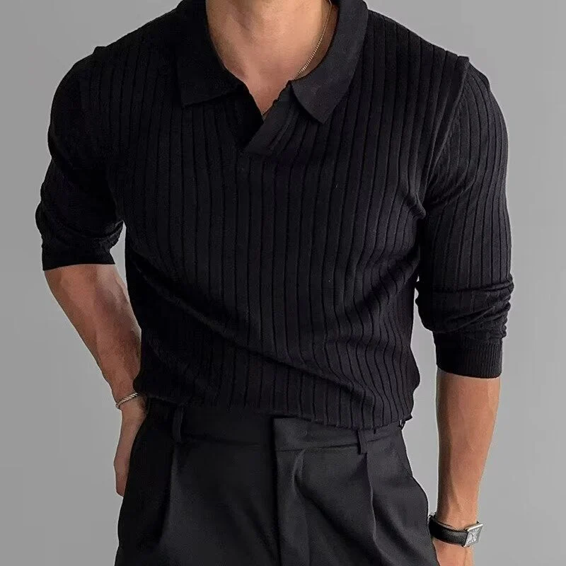 Estanislao® | Polo Ribbed Shirt - Image 3