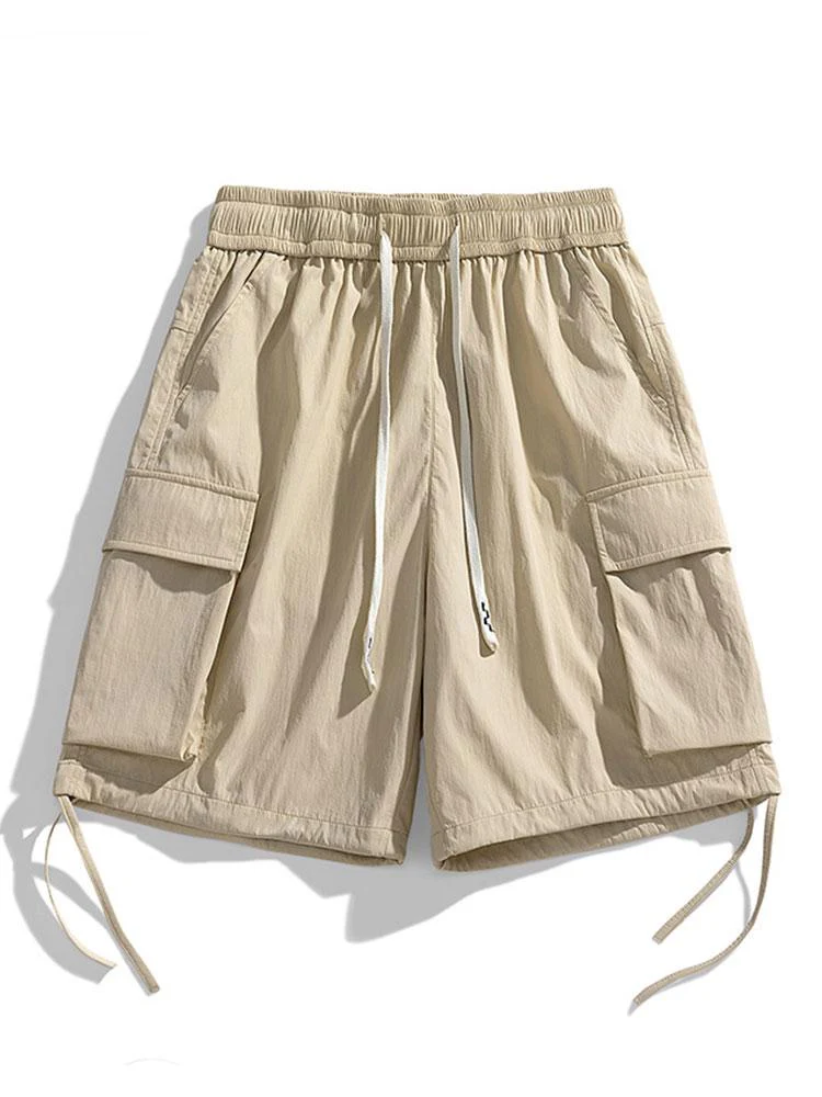 Esteban® | Drawstring Hem Cargo Shorts