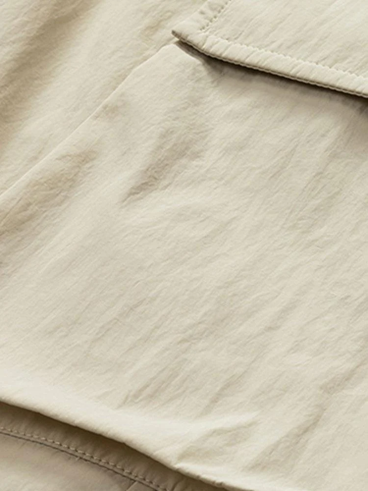 Esteban® | Drawstring Hem Cargo Shorts - Image 12