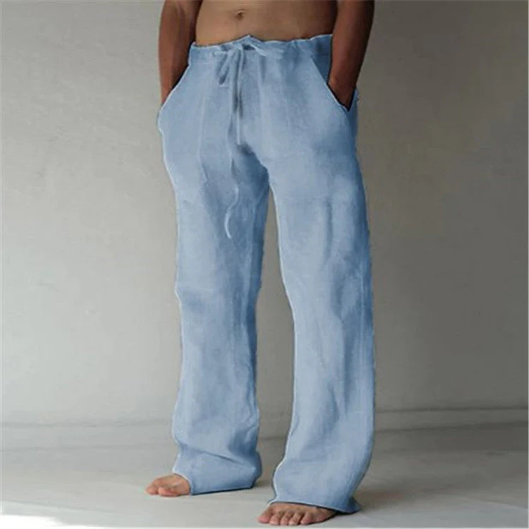 Ethan® | Lightweight Linen Trousers - Image 5