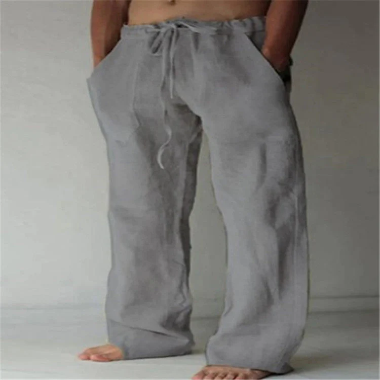 Ethan® | Lightweight Linen Trousers - Image 7