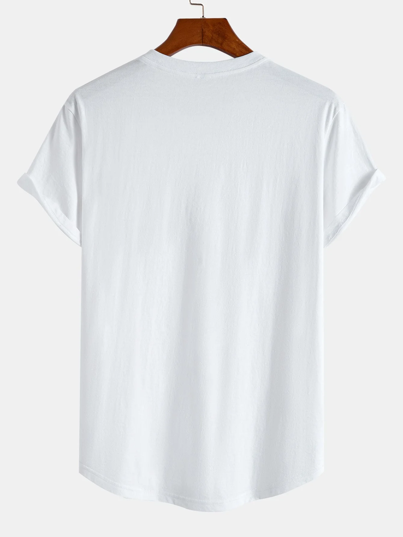 Eugene® | Tokyo Ukiyo-E Print Cotton Arc Hem T-Shirt - Image 4