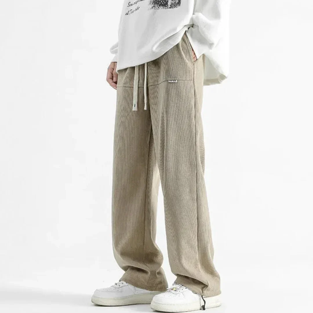 Eugenio | Weston Drawstring Corduroy Pants - Image 4