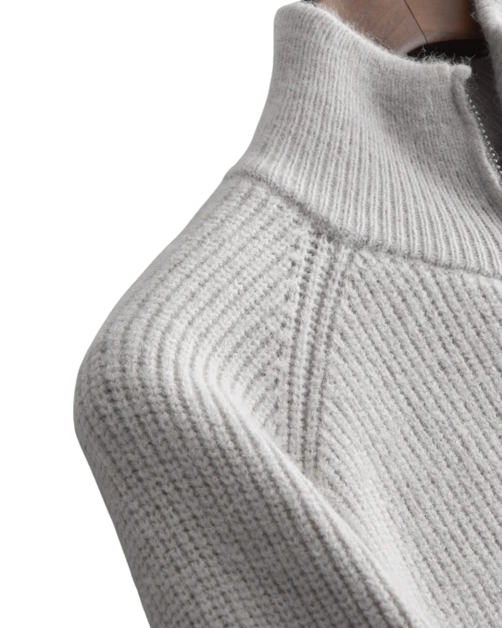 Everett | Four Seasons Merino Wool Zipped Cardigan - Image 13