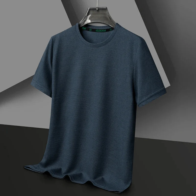 Ezekiel | Men Waffle Knit T-Shirt – Breathable - 4 Season Comfort - Image 2