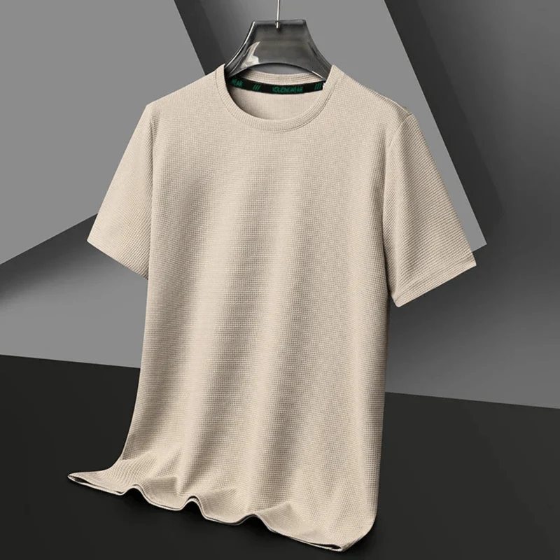 Ezekiel | Men Waffle Knit T-Shirt – Breathable - 4 Season Comfort - Image 5