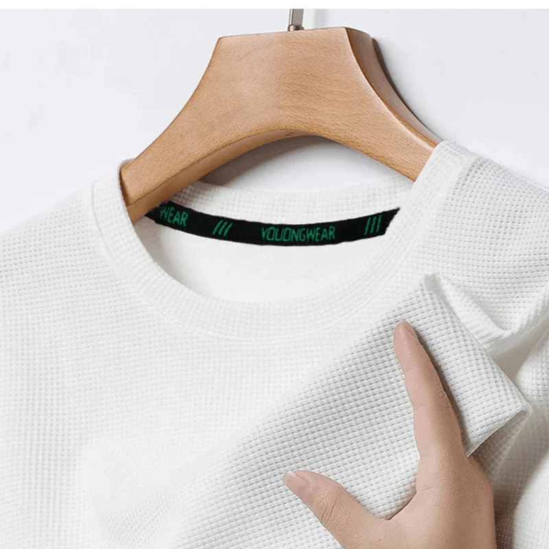 Ezekiel | Men Waffle Knit T-Shirt – Breathable - 4 Season Comfort - Image 6