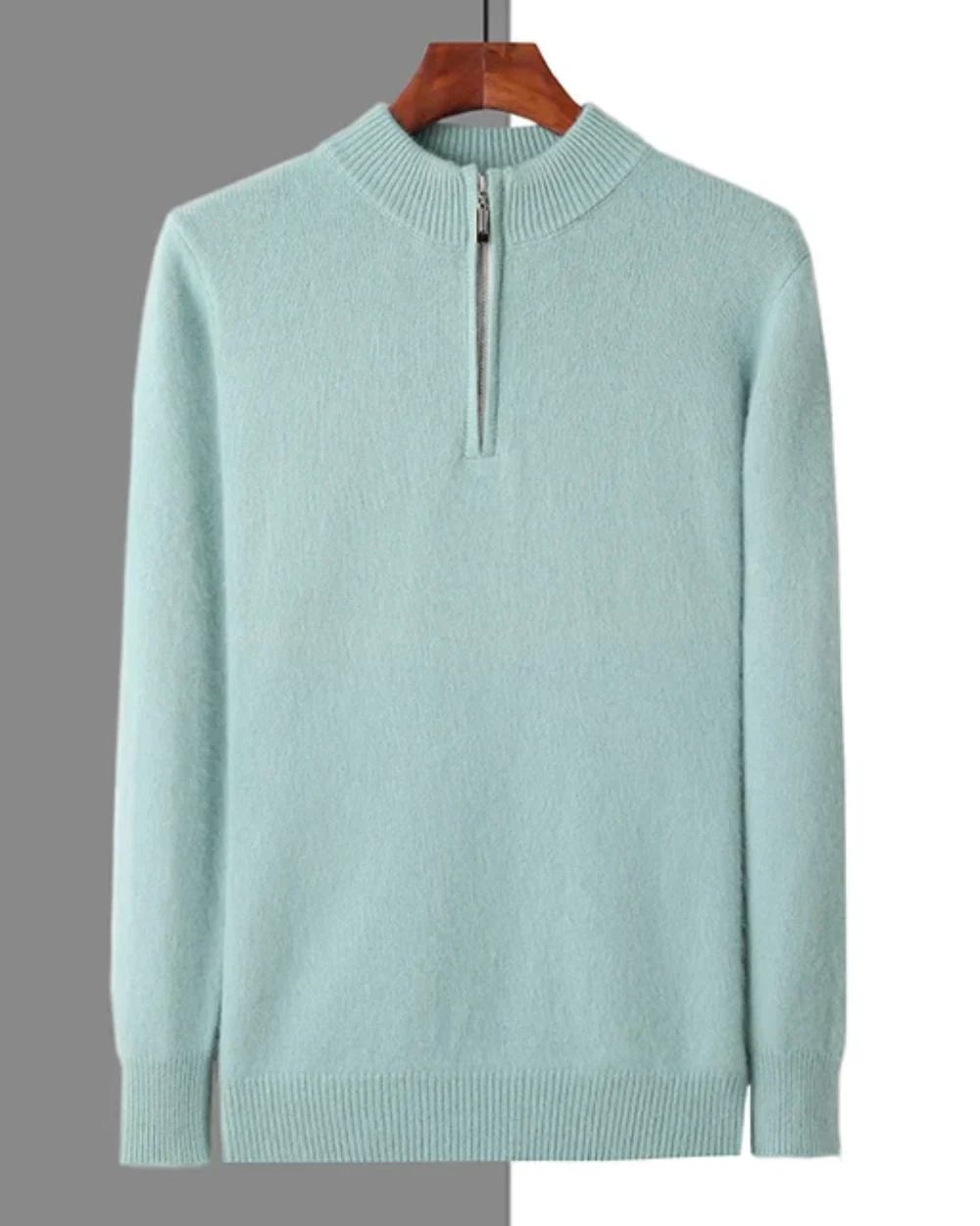 Ezra | Genève Cashmere Zip Up - Image 4