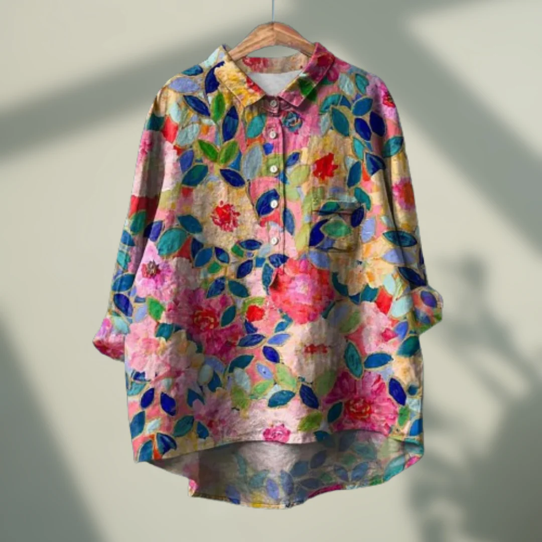 Faustino® | Blouse With Floral Pattern - Image 2