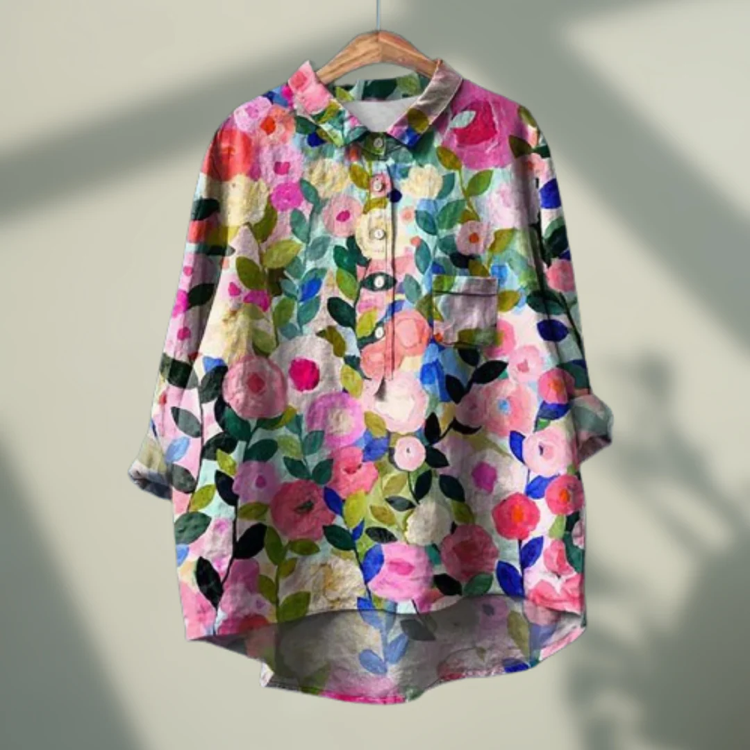 Faustino® | Blouse With Floral Pattern - Image 3