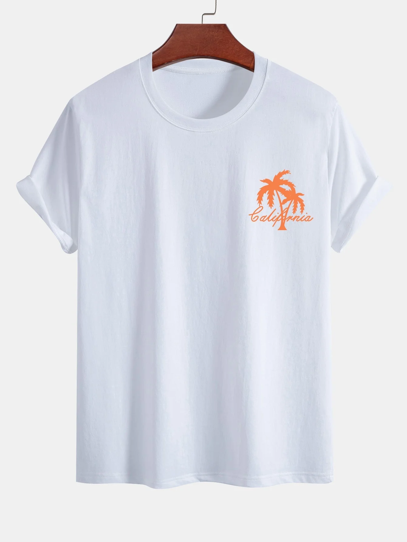 Federico® | Palm Tree Print Cotton T-Shirt & Swim Shorts - Image 10