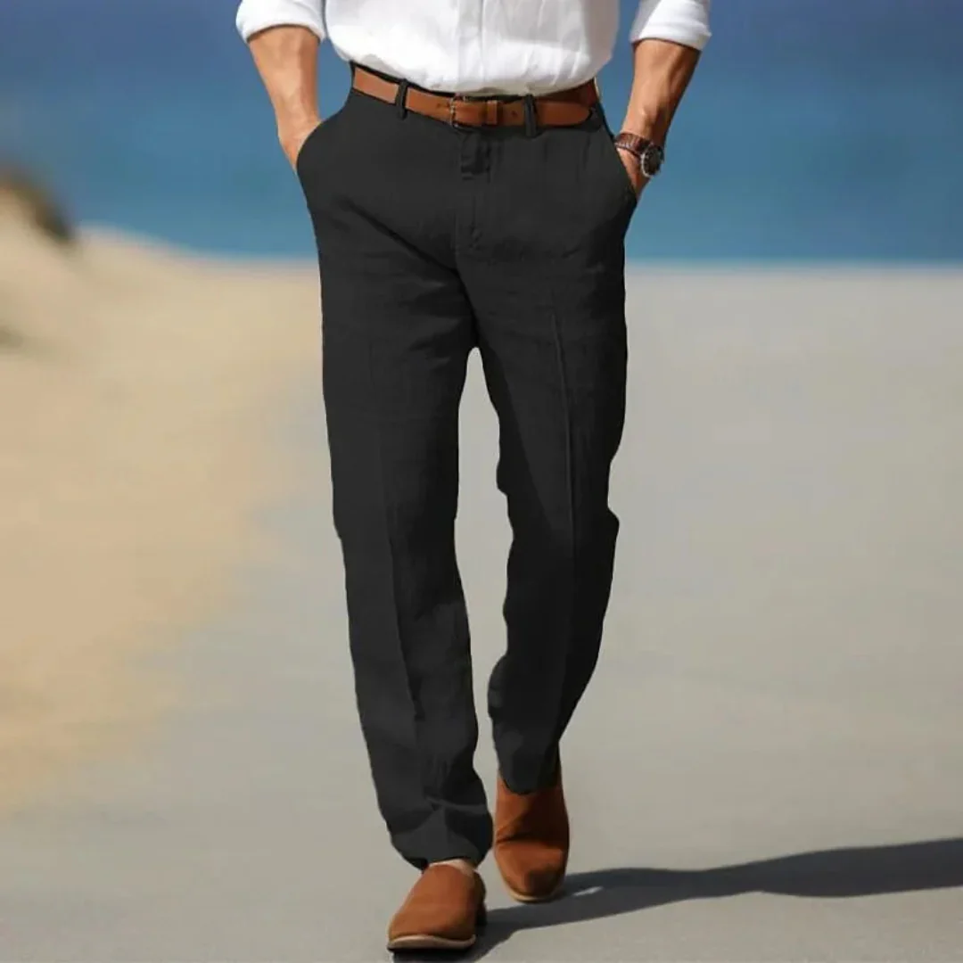 Feliciano | Edward Linen Pants - Image 6