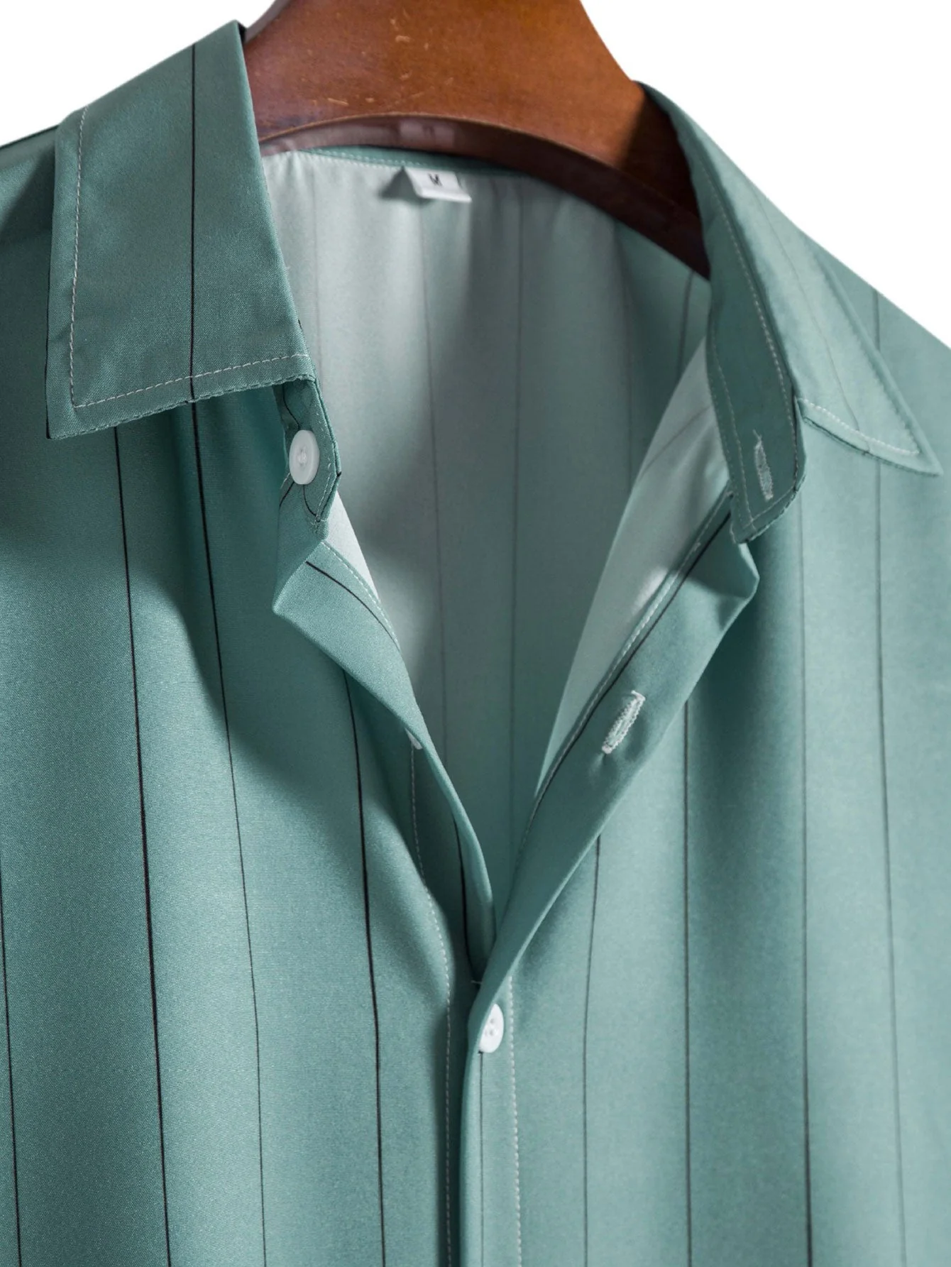 Fernando® | Striped Button Up Shirt - Image 5