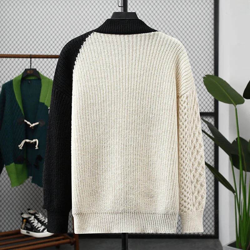 Filemón® | Patchwork Knit Cardigan - Image 4