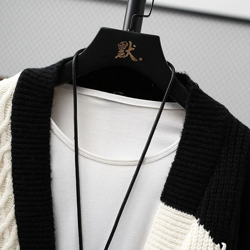 Filemón® | Patchwork Knit Cardigan - Image 5