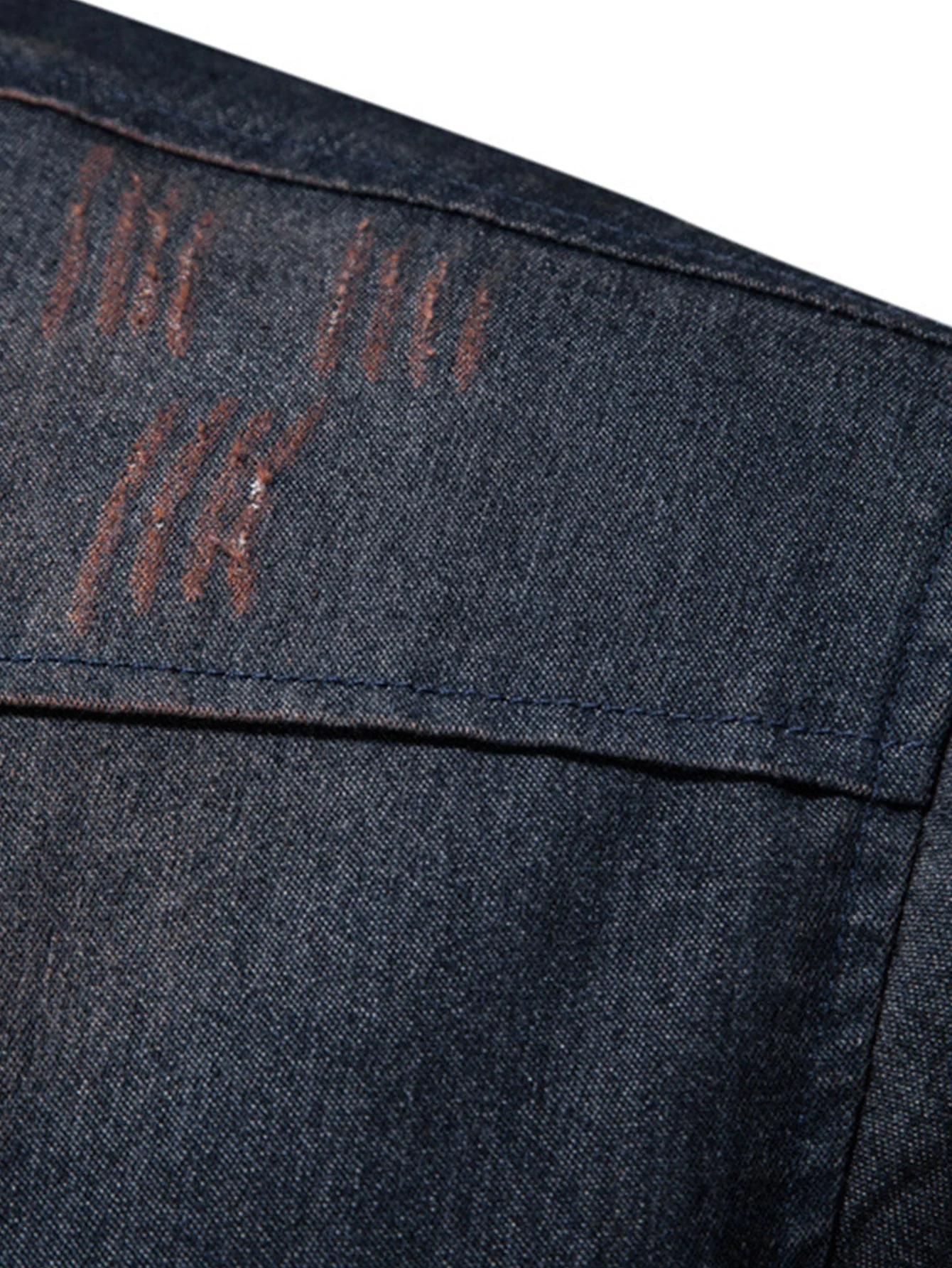 Finbar® | Washed Denim Western Shirt With Pockets - Image 9